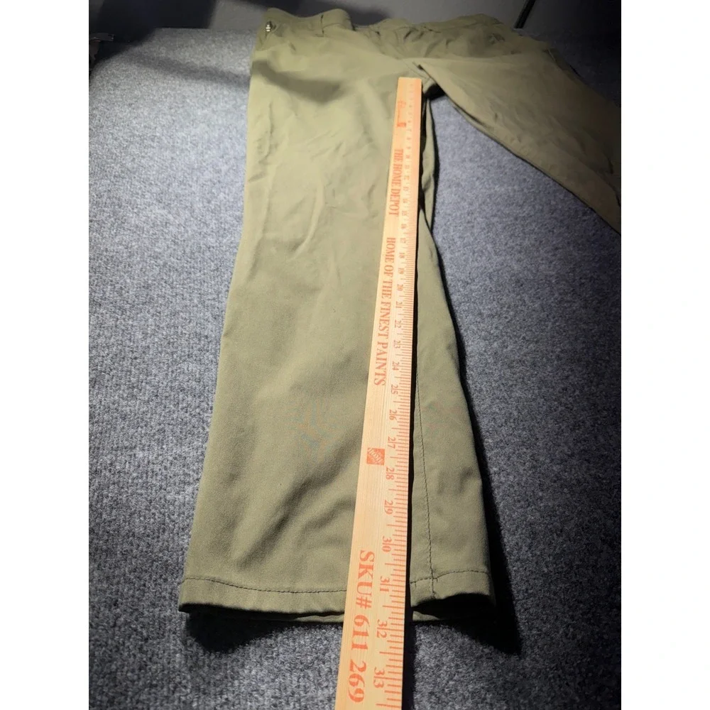 Weatherproof Vintage Mens Regular Fit Stretch Pants Olive Green 38x32 Hiking